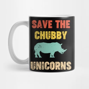 Save The Chubby Unicorns Costume Gift Mug